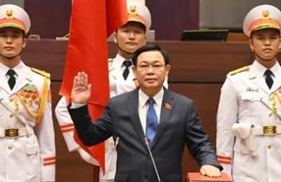 Đồng chí Vương Đình Huệ tuyên thệ nhậm chức Chủ tịch Quốc hội khóa XV