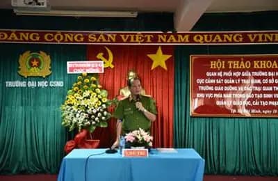 Hội thảo khoa học về tăng cường quan hệ phối hợp giữa Trường Đại học CSND với C10 - Bộ Công an và cá