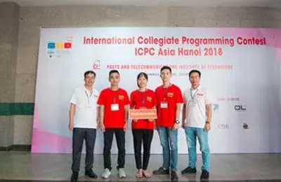 Sinh viên Đại học CSND tham gia Ngày hội tin học Việt Nam và châu Á