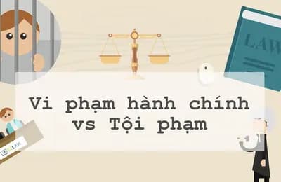 Phân biệt vi phạm hành chính và tội phạm