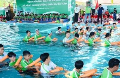 Bộ Công an khuyến cáo người dân các kỹ năng chống đuối nước cho trẻ em và cứu người bị đuối nước