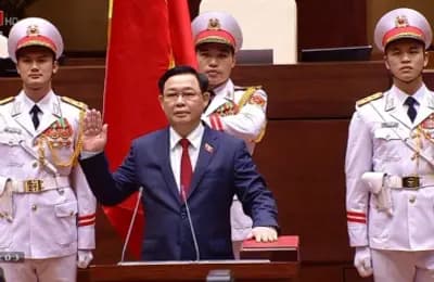 Đồng chí Vương Đình Huệ được bầu giữ chức vụ Chủ tịch Quốc hội