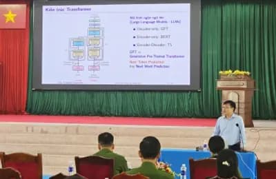 Tập huấn “Ứng dụng trí tuệ nhân tạo (AI) phục vụ công tác nghiên cứu và giảng dạy”