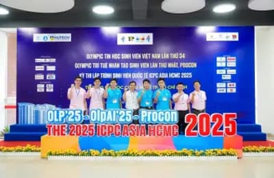 Trường Đại học CSND đạt thành tích cao tại Olympic Tin học Sinh viên Việt Nam lần thứ 34 và Kỳ thi Lập trình ICPC Asia Ho Chi Minh City 2025