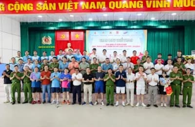 Sôi nổi chương trình giao lưu thể thao chào mừng 50 năm Ngày truyền thống Trường Đại học Cảnh sát nhân dân