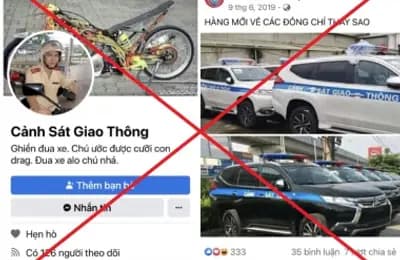 Cảnh báo trang mạng xã hội giả mạo lực lượng CAND